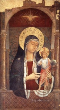 ベノッツォ・ゴッツォーリ Painting - 祝福を与える聖母子 ベノッツォ・ゴッツォーリ